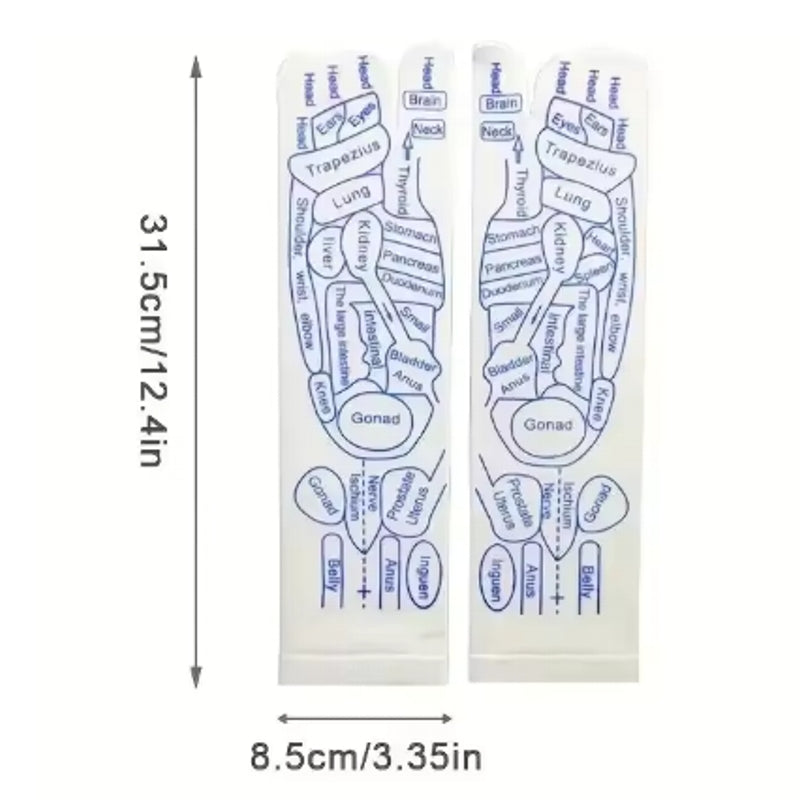 Massage Relieve Tired Feet Socks 31.5x8.5cm Socks - Tophatter Daily Deals