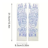 Massage Relieve Tired Feet Socks 31.5x8.5cm Socks - Tophatter Daily Deals