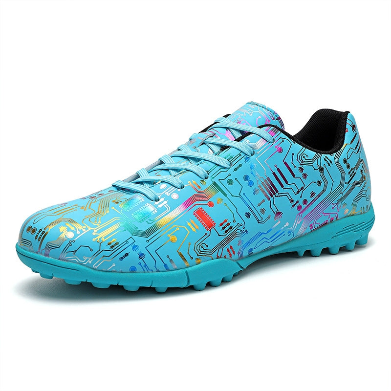 Unisex Ankle Football Boots Cleats Grass Training Soccer Shoes - Tophatter Daily Deals