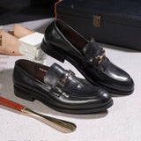 Genuine Leather Business Dress Shoes Comfortable Men Shoes Men Shoes - Tophatter Daily Deals