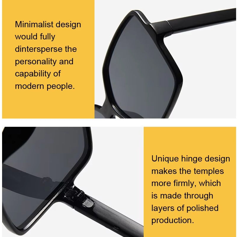 Unisex Gradient Hip Hop Shades Sun Glasses Sunglasses - Tophatter Daily Deals