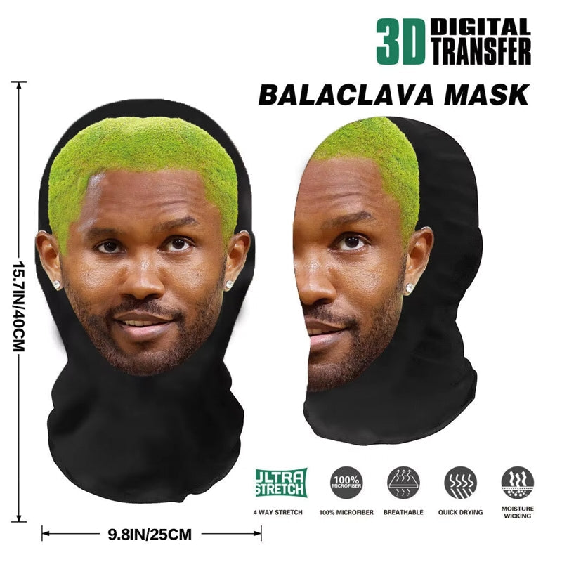 3D Printing Elastic Full Face Mask For Cosplay Headgear Motorcycle Face Mask - Tophatter Daily Deals