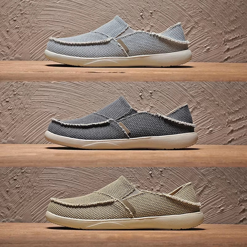 Fashion Flat Loafers Shoes Canvas Shoes Loafers - Tophatter Daily Deals