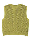 Green Round Neck Women Knitted Vest Blouses - Tophatter Daily Deals
