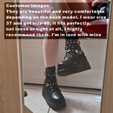 Unisex PU Leather Ankle Boots Platform Gothic Shoes Boots - Tophatter Daily Deals
