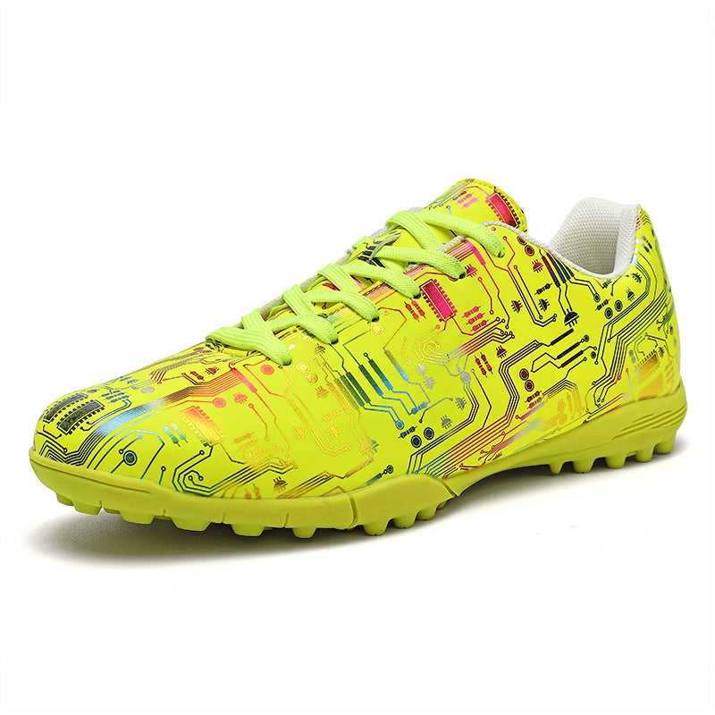 Unisex Ankle Football Boots Cleats Grass Training Soccer Shoes - Tophatter Daily Deals