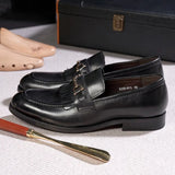Genuine Leather Business Dress Shoes Comfortable Men Shoes Men Shoes - Tophatter Daily Deals