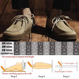 Fashion Men Classic Retro Suede Shoes Men Dresses Shoes - Tophatter Daily Deals