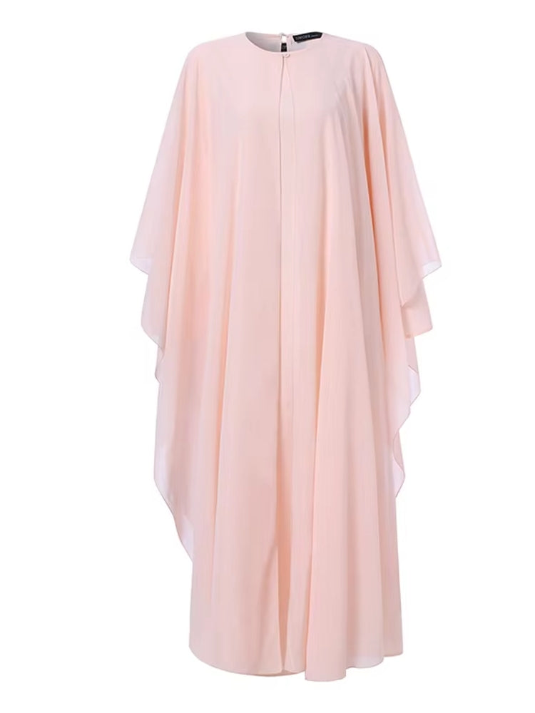 Muslim Dresses Robe Abaya Long Sleeve Dress Maxi Dresses - Tophatter Daily Deals