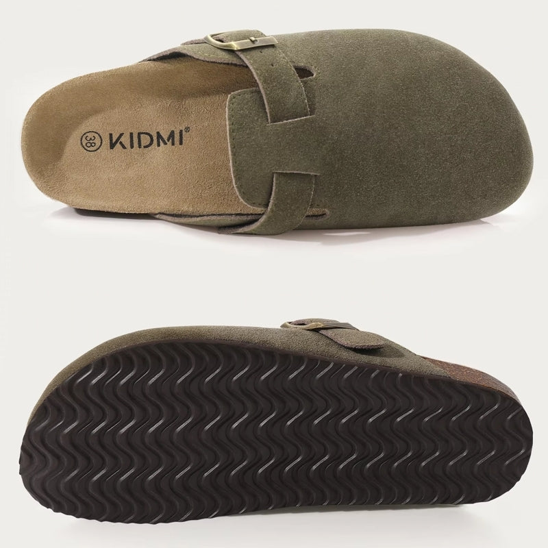 Unisex Clogs Cork Insole Sandals With Arch Support Men Sandals - Tophatter Daily Deals