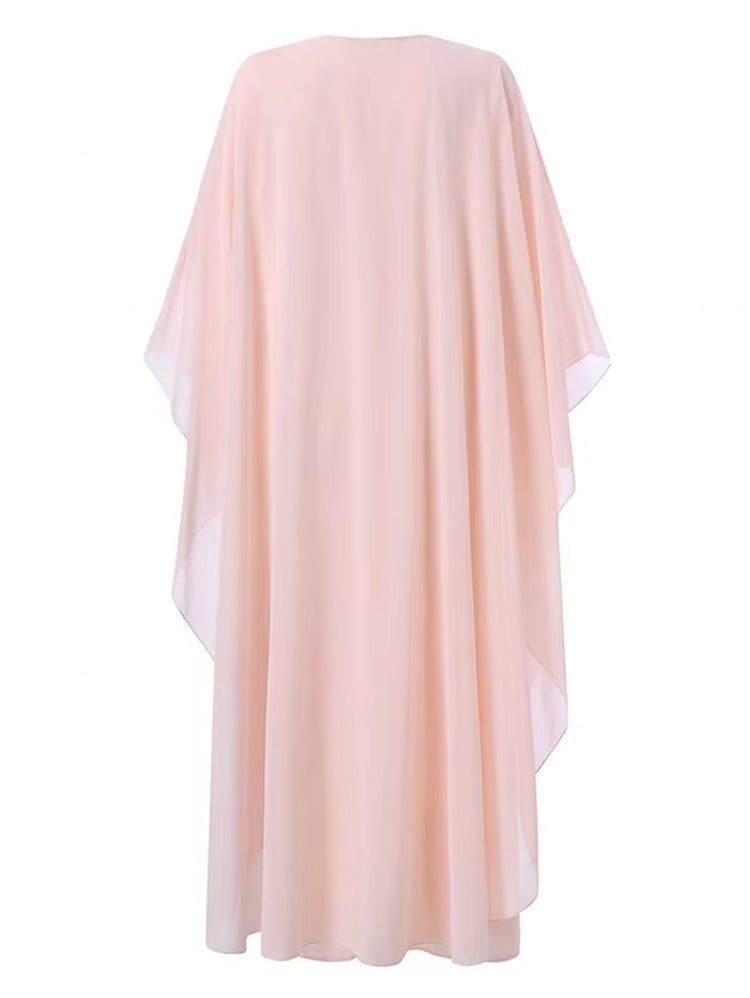 Muslim Dresses Robe Abaya Long Sleeve Dress Maxi Dresses - Tophatter Daily Deals