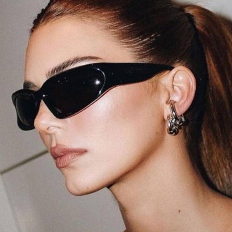 Mirror Sport Luxury Vintage Travel Small Rectangle Sun Glasses Sunglasses - Tophatter Daily Deals