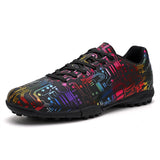 Unisex Ankle Football Boots Cleats Grass Training Soccer Shoes - Tophatter Daily Deals
