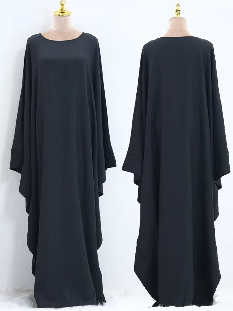 Ramadan Khimar Abaya Muslim Modest Dress Black Maxi Dresses - Tophatter Daily Deals