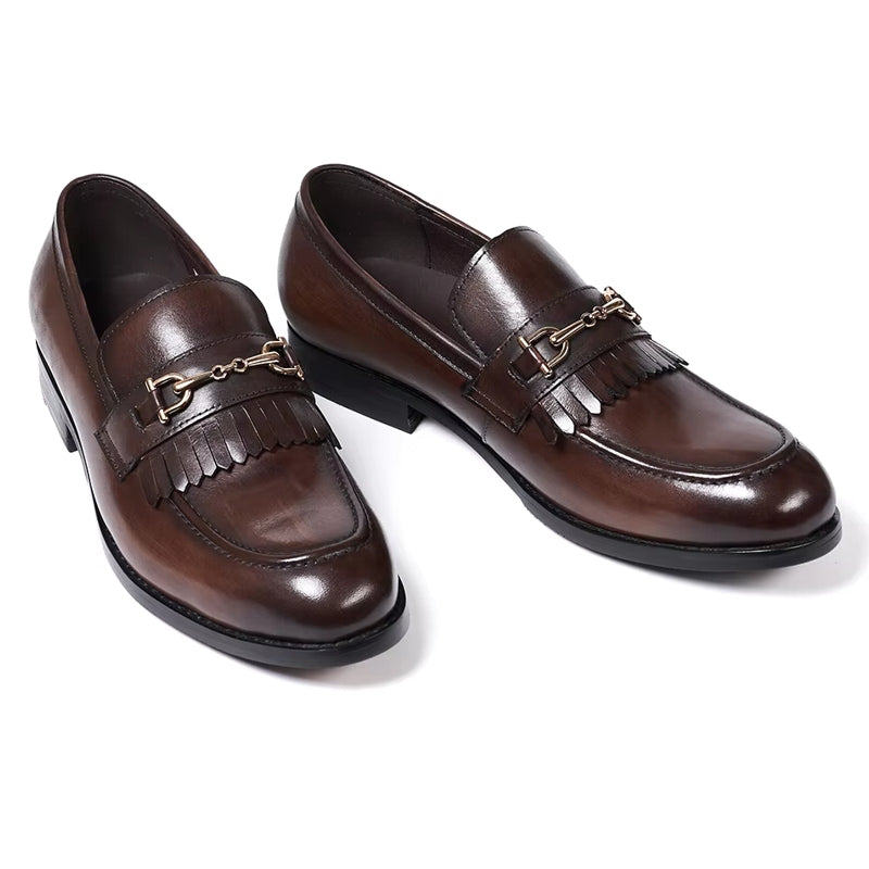 Genuine Leather Business Dress Shoes Comfortable Men Shoes Men Shoes - Tophatter Daily Deals
