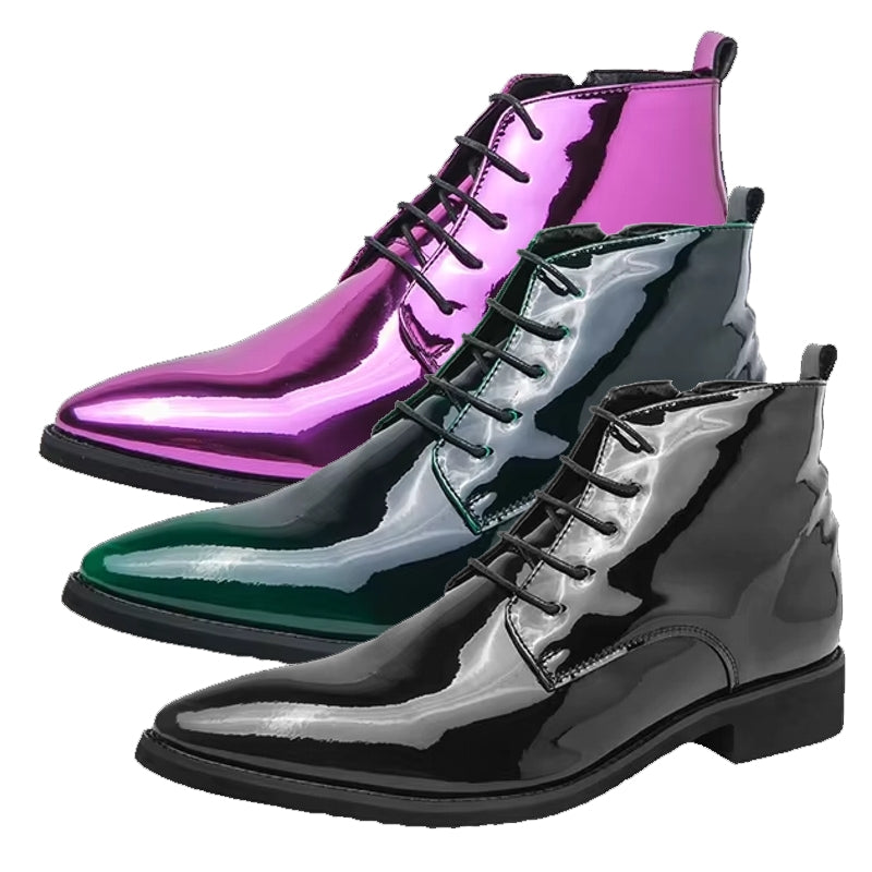 Oxford Shoes Men Dress Bling Purple Shoes Men Dresses Shoes - Tophatter Daily Deals