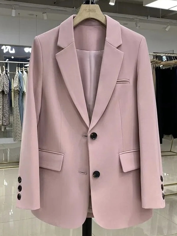 Blazer Women Coat 20 Colors Work Wear Blazers - Tophatter Daily Deals