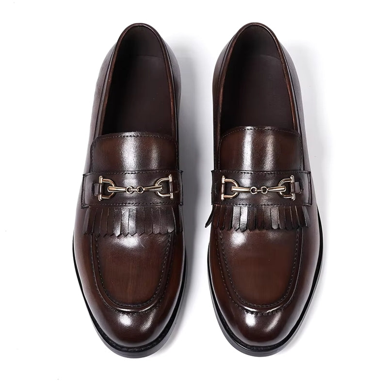 Genuine Leather Business Dress Shoes Comfortable Men Shoes Men Shoes - Tophatter Daily Deals