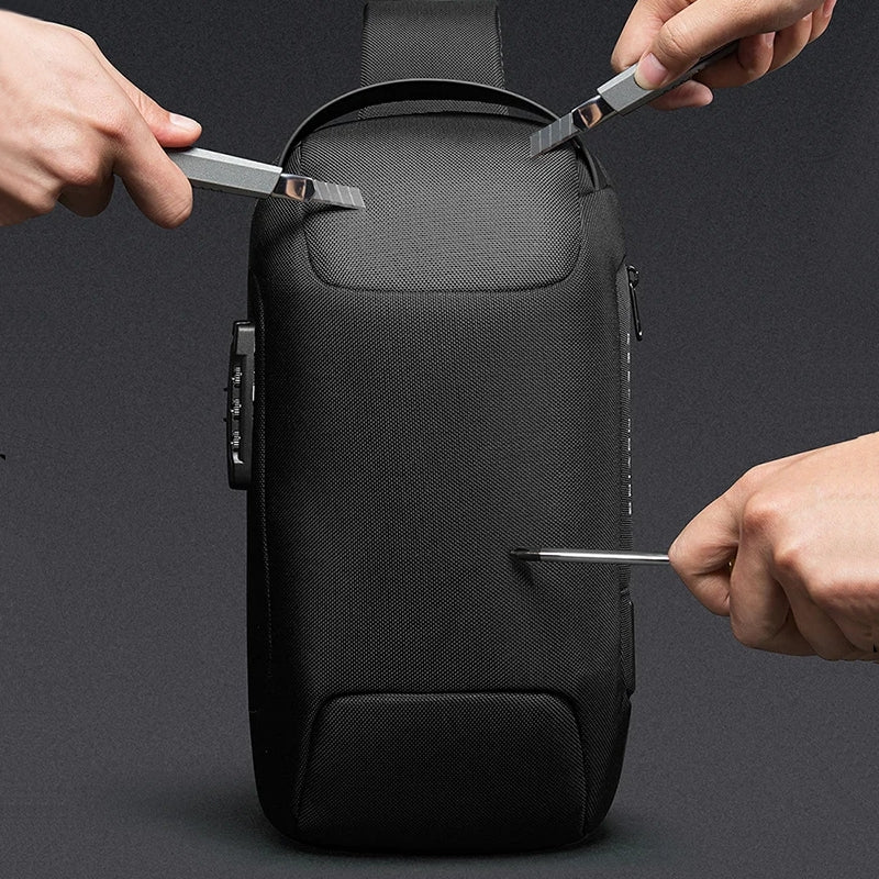 Men Chest Bag Waterproof Anti-thief Travel Pack Men Bags - Tophatter Daily Deals