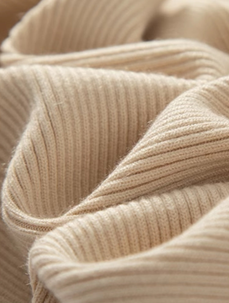 Loose Wool Knitted Wide-leg Trousers for Women Pants - Tophatter Daily Deals