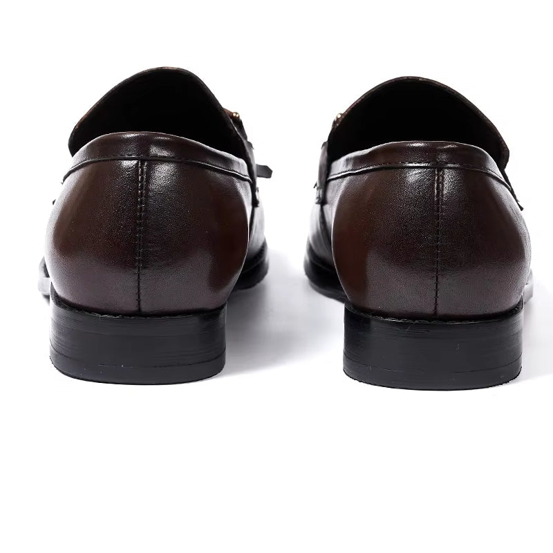 Genuine Leather Business Dress Shoes Comfortable Men Shoes Men Shoes - Tophatter Daily Deals
