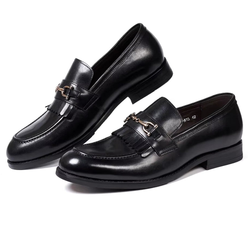 Genuine Leather Business Dress Shoes Comfortable Men Shoes Men Shoes - Tophatter Daily Deals