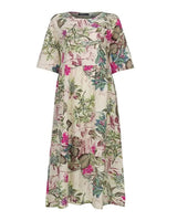 Geometric Print Loose Maxi Dress Maxi Dresses - Tophatter Daily Deals