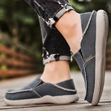 Fashion Flat Loafers Shoes Canvas Shoes Loafers - Tophatter Daily Deals