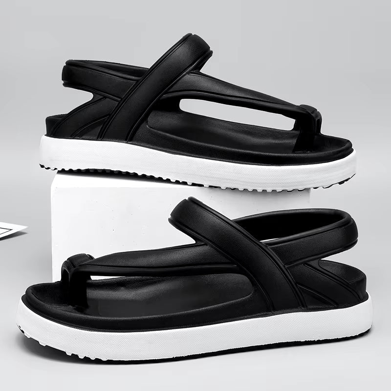 Casual Outdoor Sandal Men Beach Anti slip Shoes Men Sandals - Tophatter Daily Deals