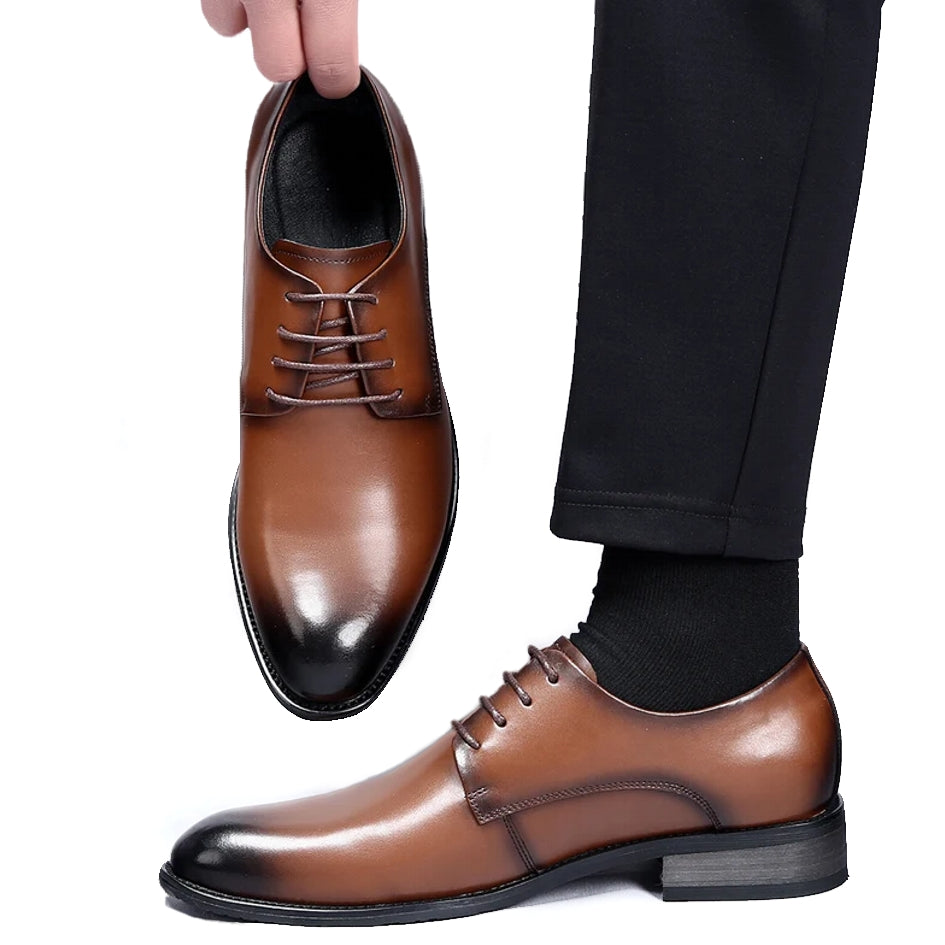 Men Classic Leather Shoes Men Shoes - Tophatter Daily Deals