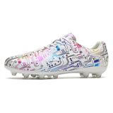 Unisex Ankle Football Boots Cleats Grass Training Soccer Shoes - Tophatter Daily Deals