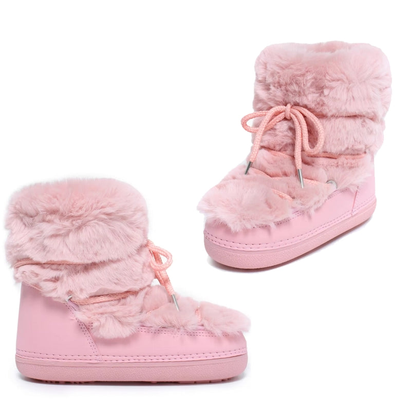 Winter Fur Women Snow Boots Snow Boots - Tophatter Daily Deals