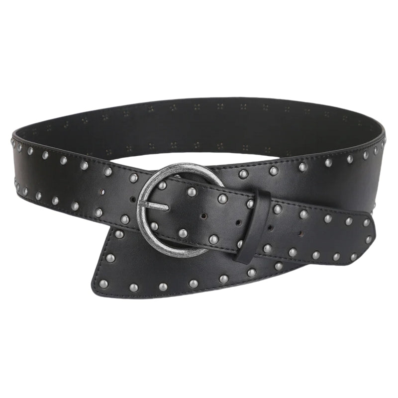 Girdle Decorate Waist Corset Pung Belts Silver Belt - Tophatter Daily Deals