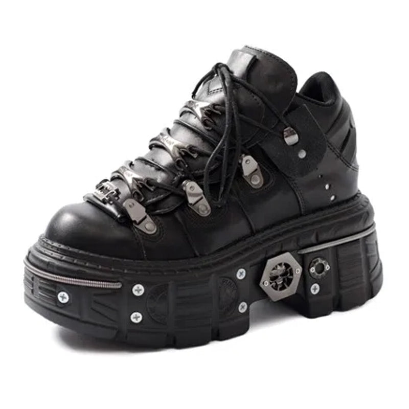 Couple Nightclub Rock Platform Round Toe Shoe Shoes - Tophatter Daily Deals