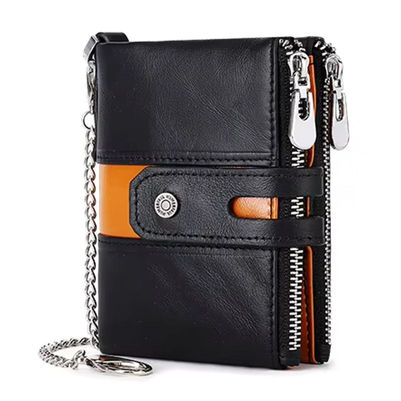 Fashion Quality Travel Purse Rfid Protected Credit Card Wallet Black Wallets - Tophatter Daily Deals