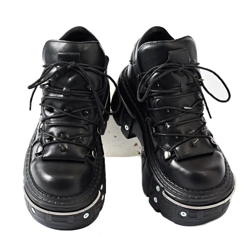 Couple Nightclub Rock Platform Round Toe Shoe Shoes - Tophatter Daily Deals