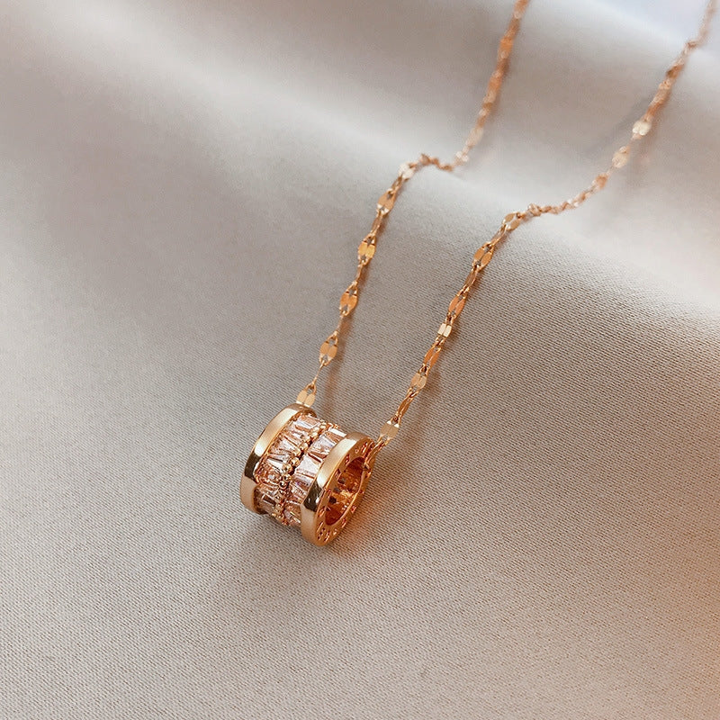 Pendant Necklace Fashion Female All-match Novel Clavicle Chain Necklace - Tophatter Daily Deals