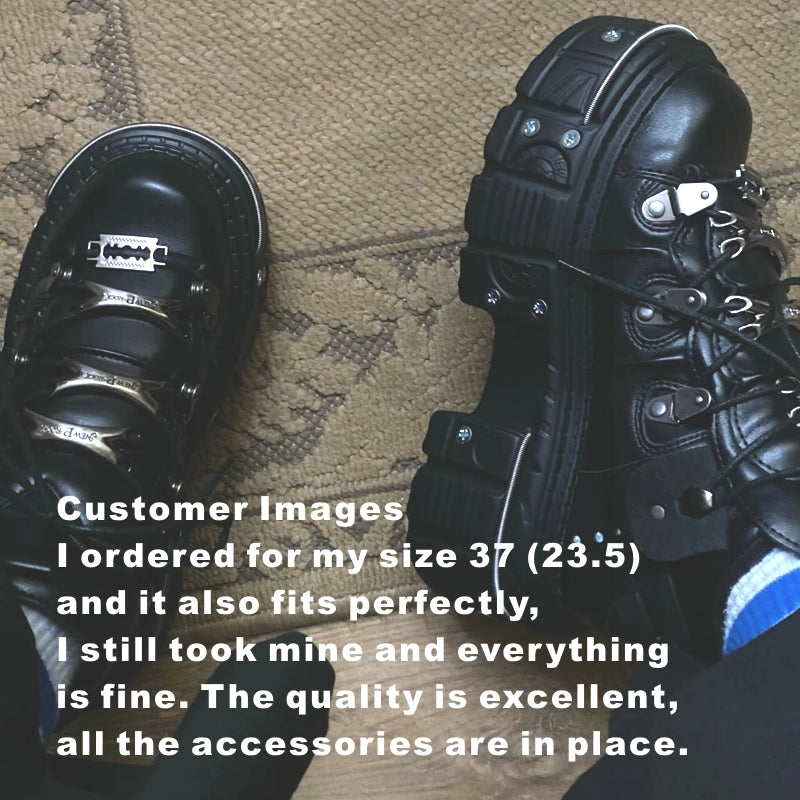 Couple Nightclub Rock Platform Round Toe Shoe Shoes - Tophatter Daily Deals