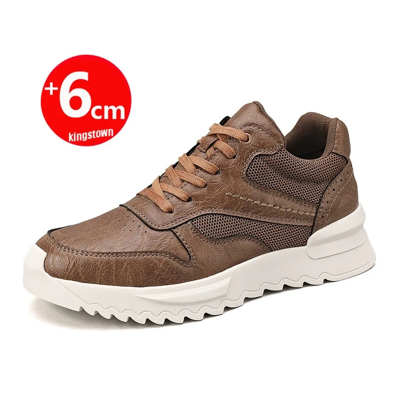 Leisure Fashion Man Elevator Shoes Men Shoes - Tophatter Daily Deals