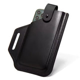 Men's Leather 6.3inch Phone Case Wallet Belt Bag Waist Bag Men Bags - Tophatter Daily Deals