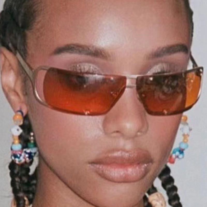 Young Girl Sunglasses Men Cyberpunk Shadow Eyeglasses Sunglasses - Tophatter Daily Deals