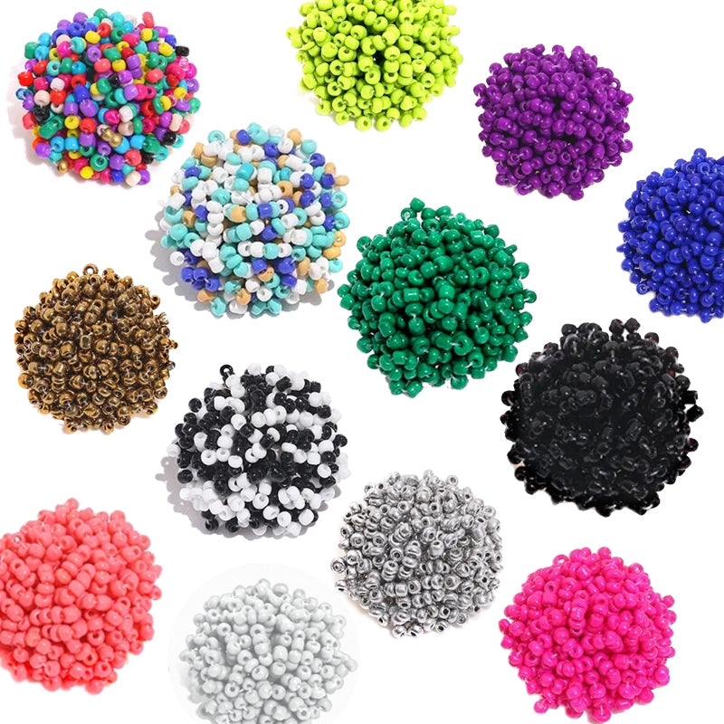 Fashion Handmade Beaded Stud Earrings Earrings - Tophatter Daily Deals