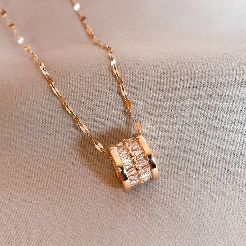 Pendant Necklace Fashion Female All-match Novel Clavicle Chain Necklace - Tophatter Daily Deals