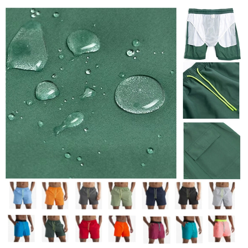 Men Beach Swimming Trunks Swimsuit - Tophatter Daily Deals