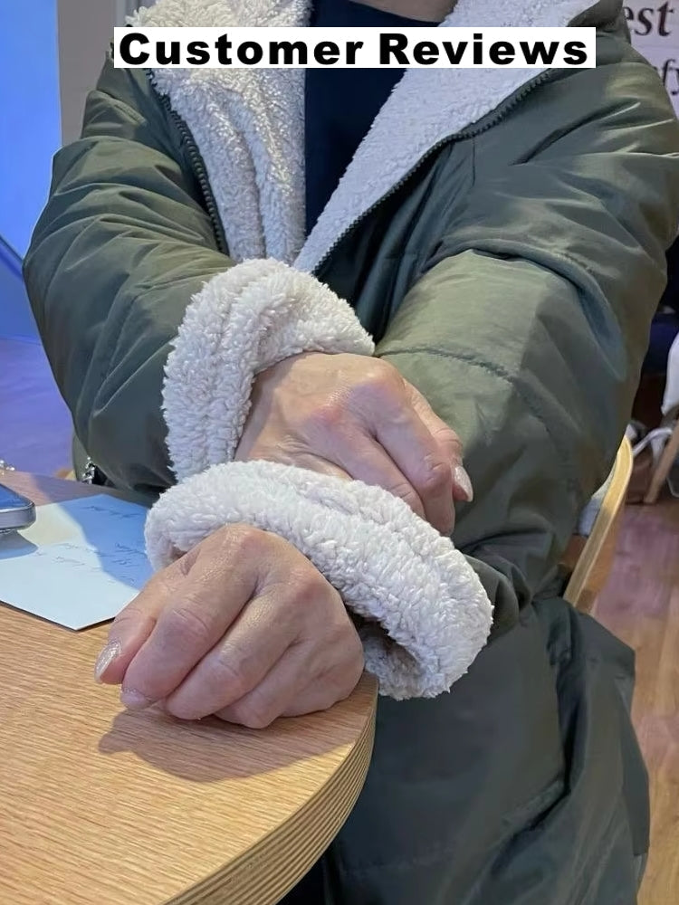 Fashion Winter Hooded Solid Reversible Thick Coat Coats & Jackets - Tophatter Daily Deals