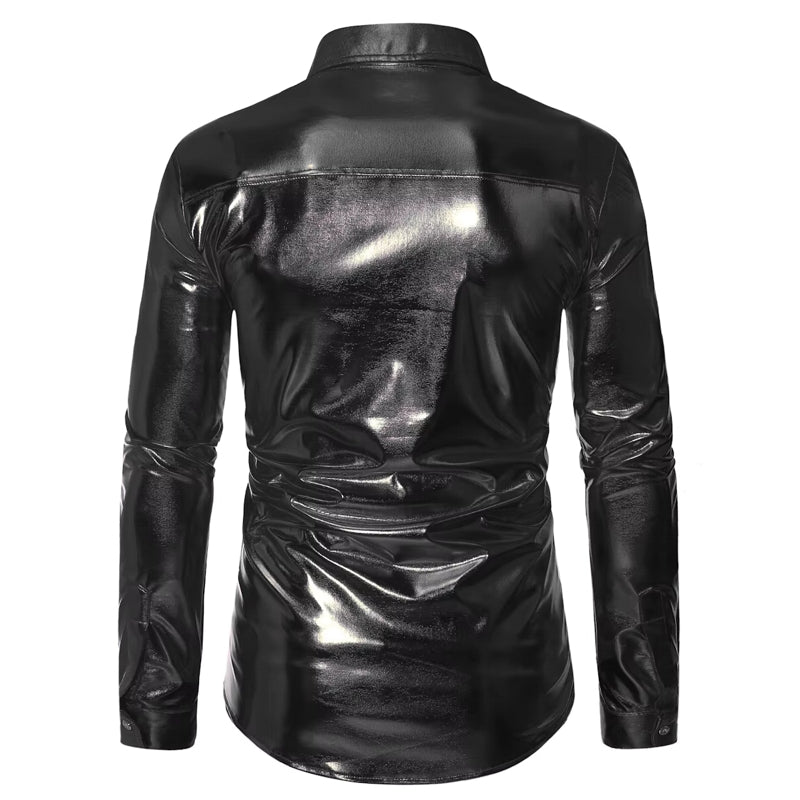 Dance Club Wear Hip Hop Shirt Men Shirts Men's Clothing - Tophatter Daily Deals