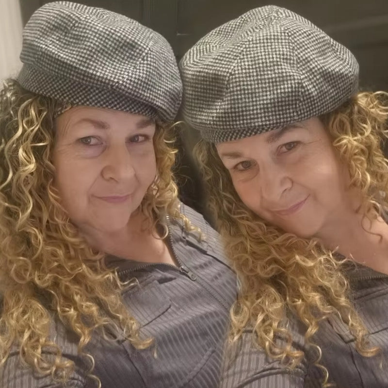 Simple Women Wool Beret Cap Cap - Tophatter Daily Deals