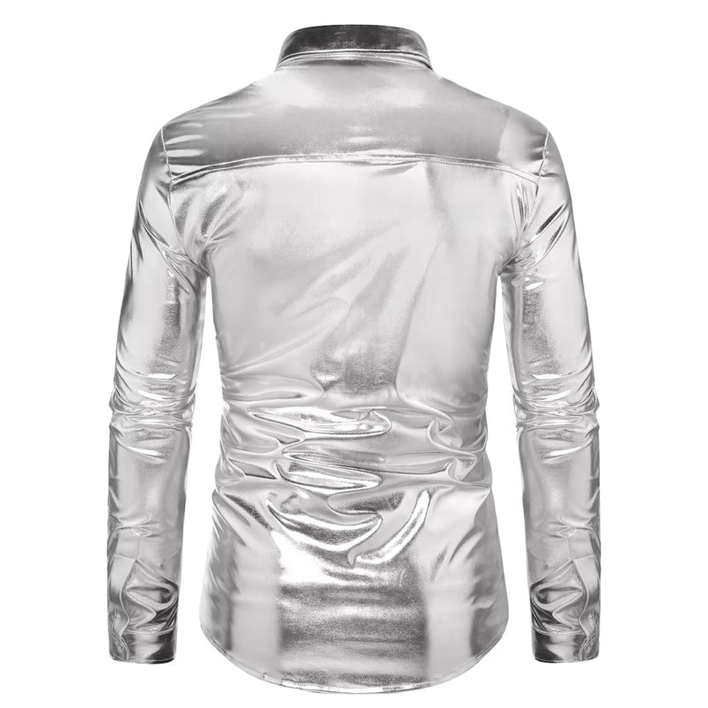 Dance Club Wear Hip Hop Shirt Men Shirts Men's Clothing - Tophatter Daily Deals