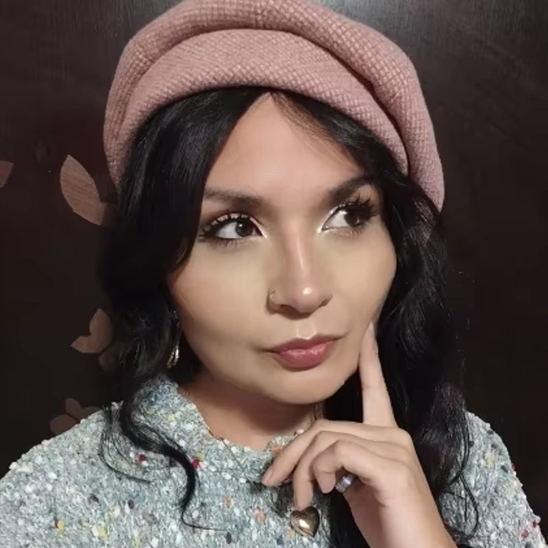 Simple Women Wool Beret Cap Cap - Tophatter Daily Deals