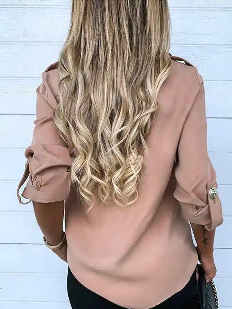 Women Long Sleeve Shirts Blouses & Shirts - Tophatter Daily Deals